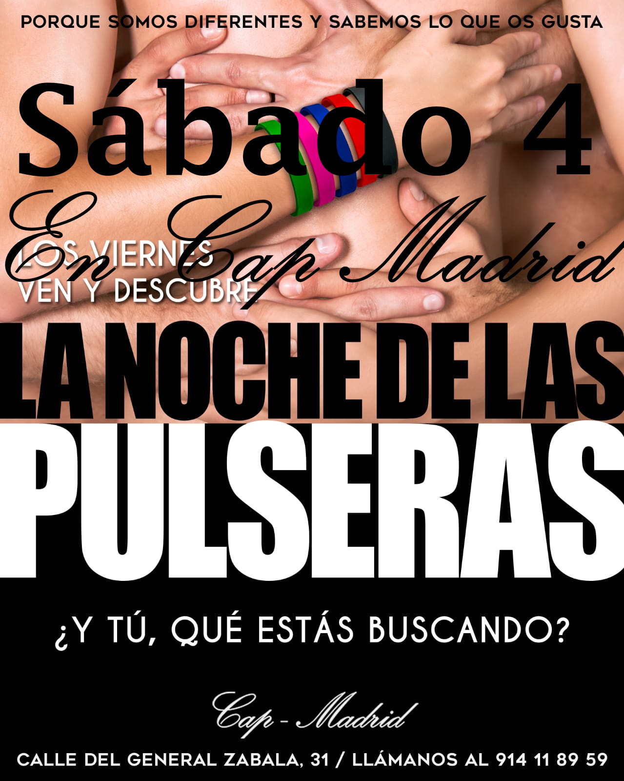 ¡¡¡¡FIESTA DE LAS PULSERAS EN CAP MADRID!!!!