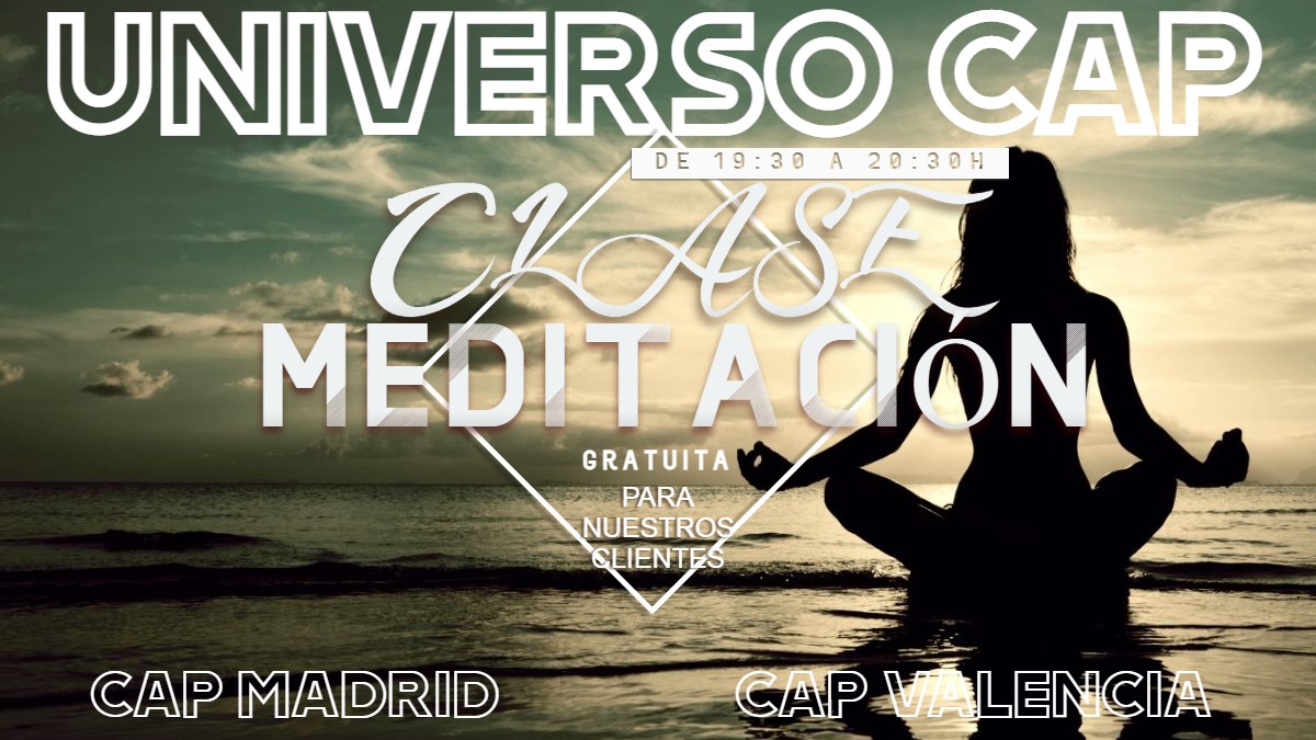 ¡¡¡¡INICIACIÓN A LA MEDITACIÓN DESNUDO EN CAP MADRID. GRATIS PARA NUESTROS CLIENTES!!!!