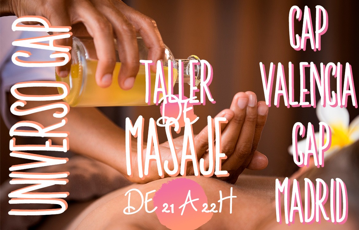 ¡¡¡¡TALLER DE MASAJE EN PAREJA EN CAP MADRID. GRATIS PARA NUESTROS CLIENTES!!!!