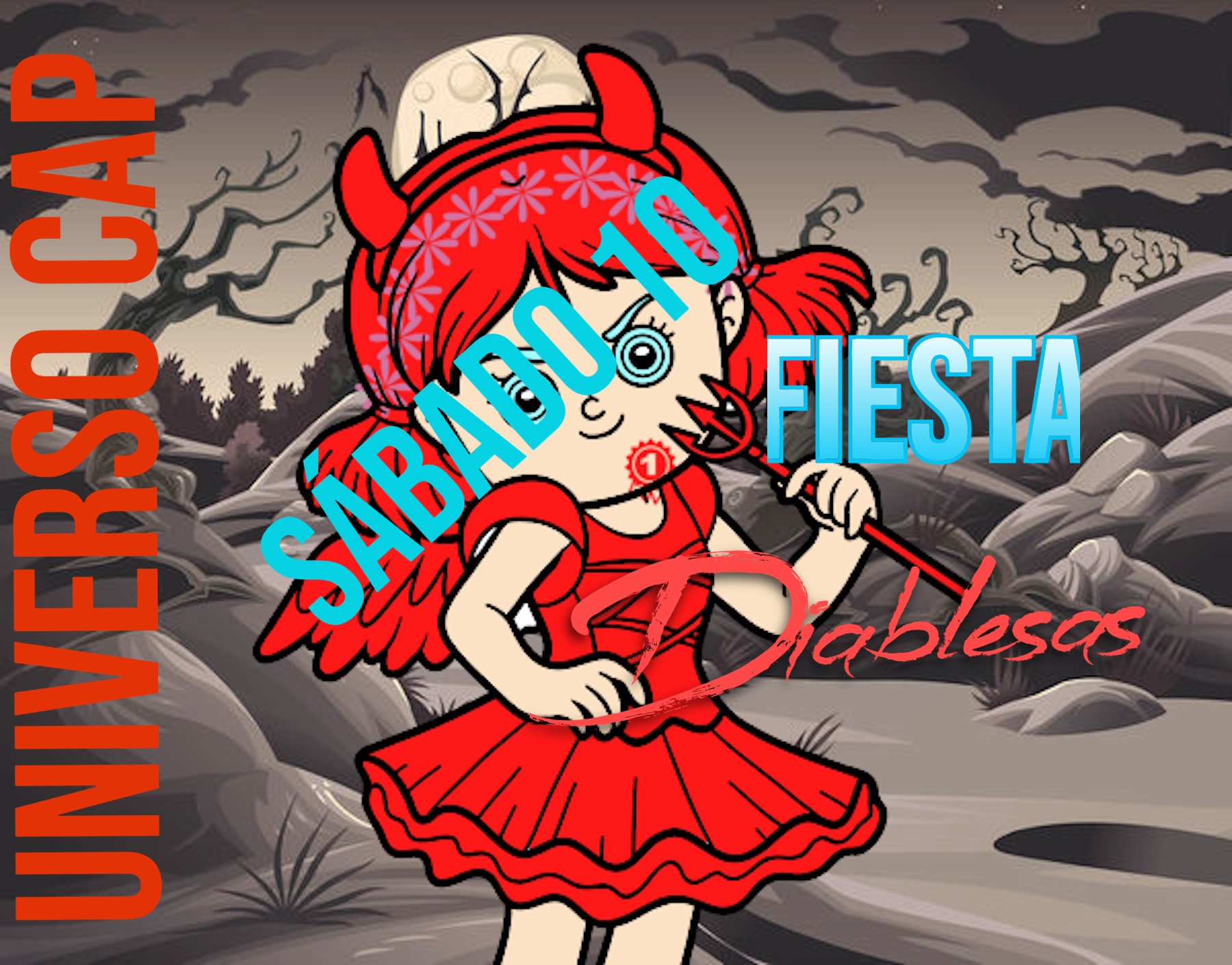 ¡¡¡¡FIESTA DE LAS DIABLESAS EN CAP MADRID. NOSOTROS PONEMOS LOS DISFRACES!!!!