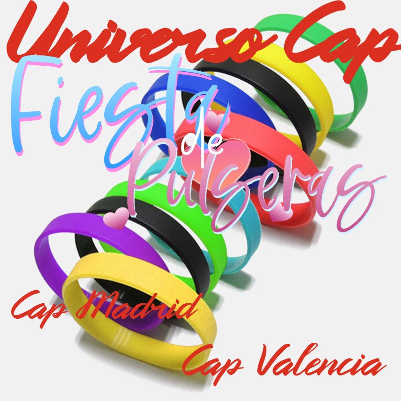 ¡¡¡¡FIESTA DE LAS PULSERAS EN UNIVERSO CAP. ¿Y TÚ QUÉ COLOR ELIGES?!!!!