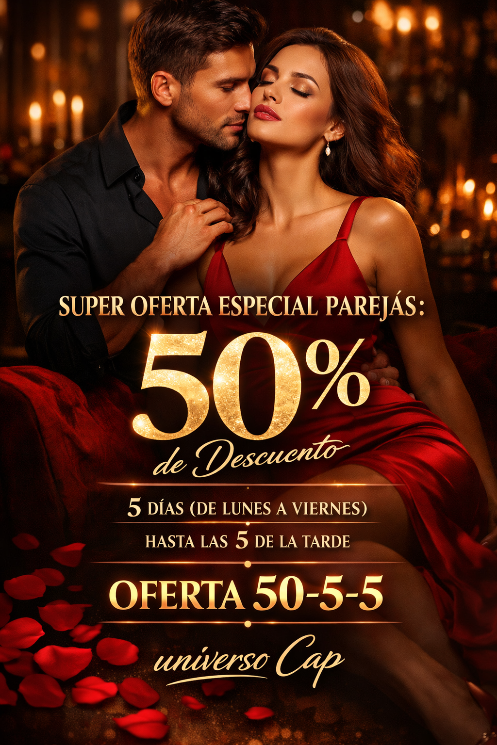 ¡¡¡¡OFERTA MARZO ESPECIAL PAREJAS 50-5-5!!!!